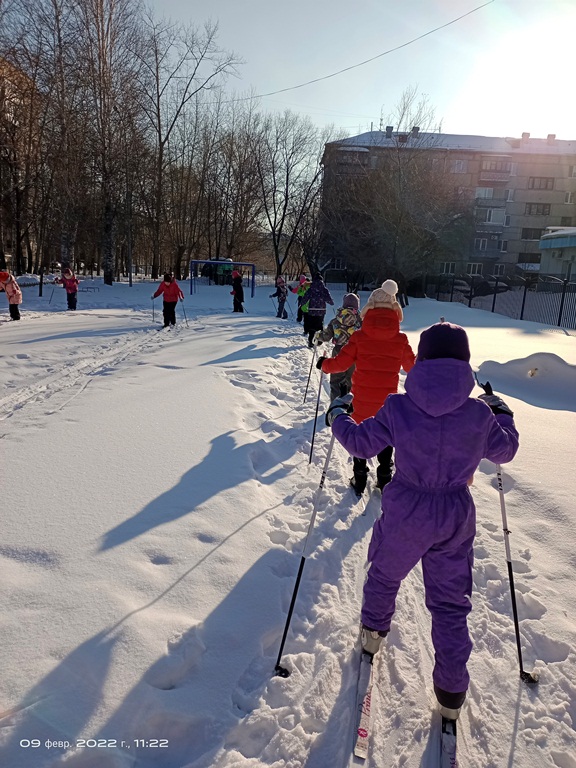 Лыжная подготовка в детском саду