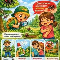 "Осторожно, клещи!"