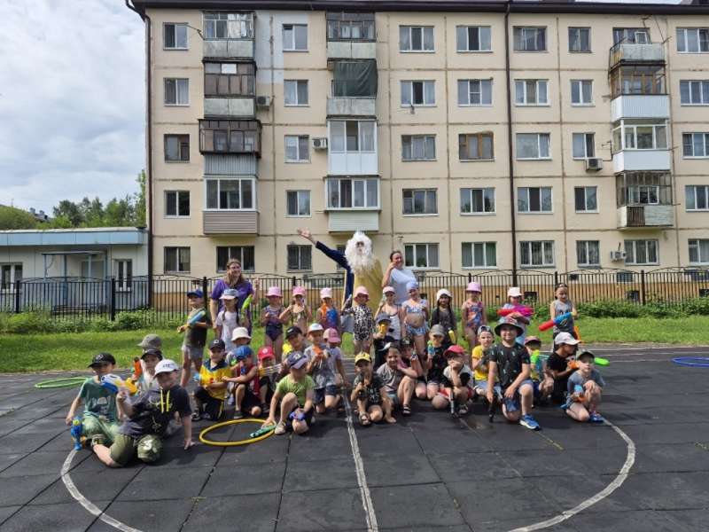 День Нептуна в нашей группе «Кораблик».